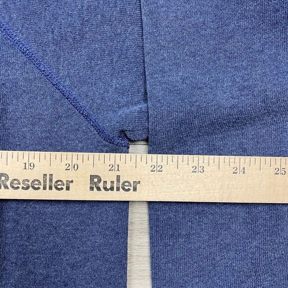 Vintage Sweatshirt Mens Large Blue 90s College Fraternity Crewneck - Picture 7 of 9